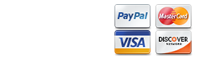 We Accept Credit Cards And PayPal