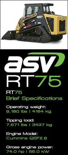 asv rt75 track loader